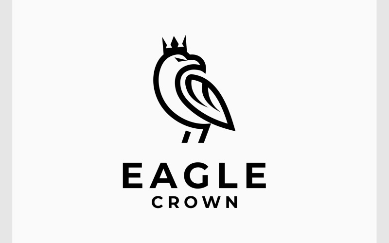 eagle hawk falcon crown logo original