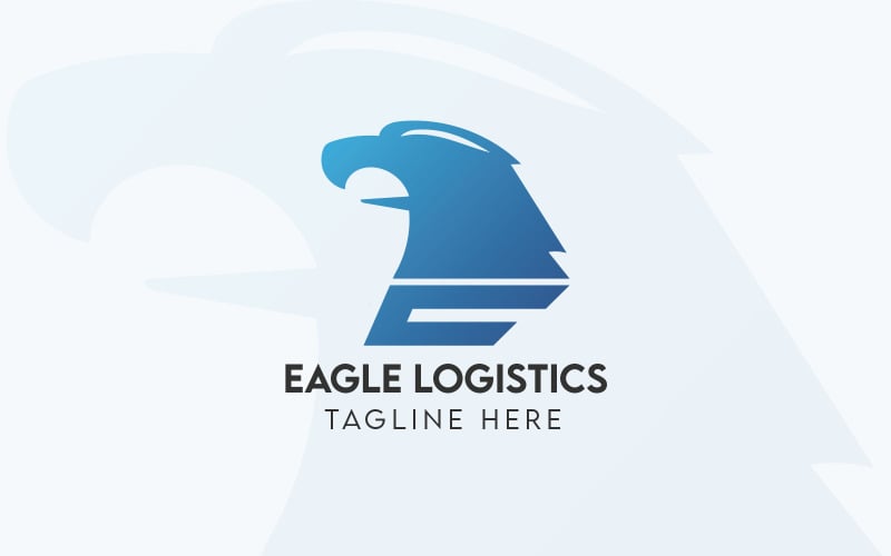eagle logistics logo logistics and transport company logo original
