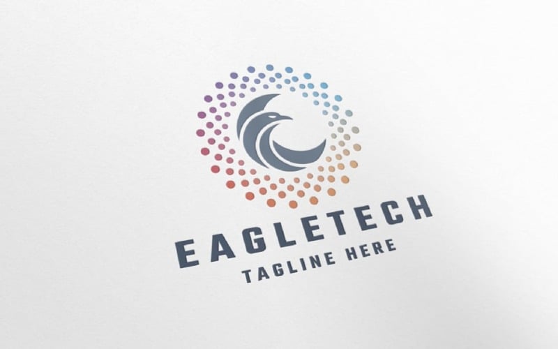 eagle tech professional logo temp original