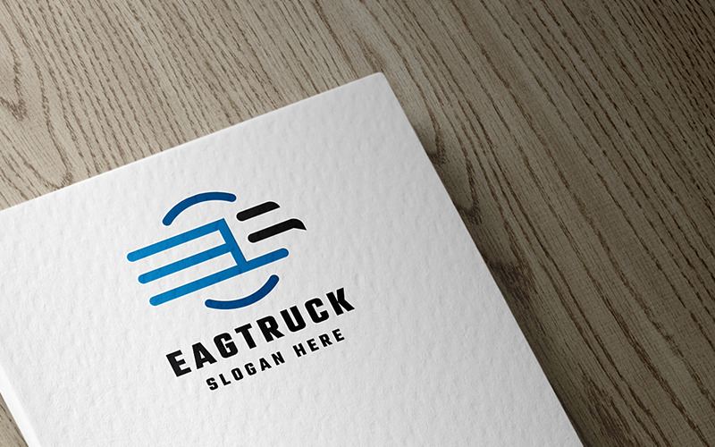 eagle truck transport pro logo original