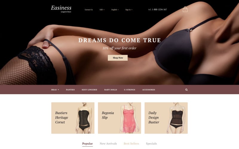 easiness prestashop theme original