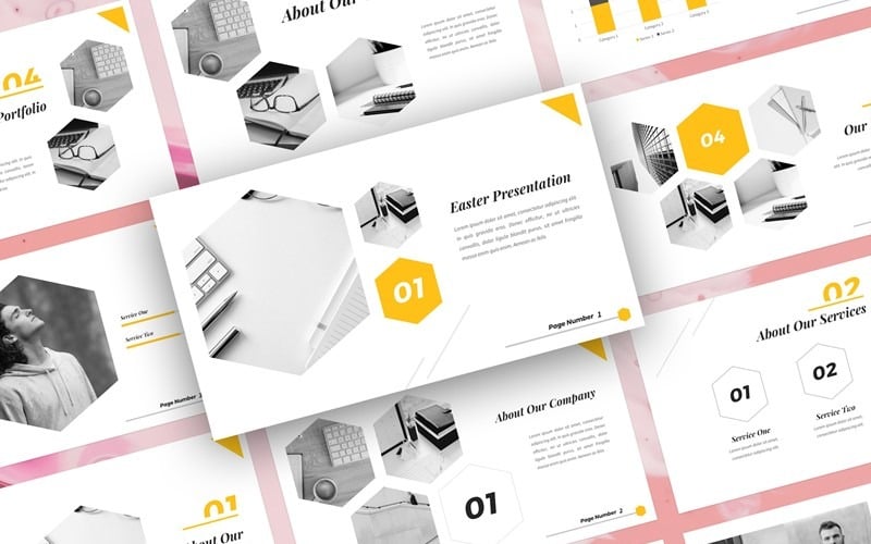 easter creative powerpoint template original