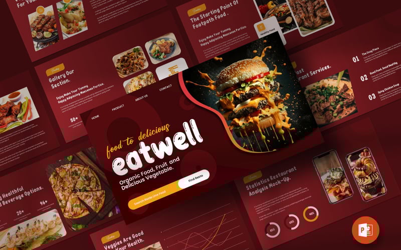 eatwell food presentation template original