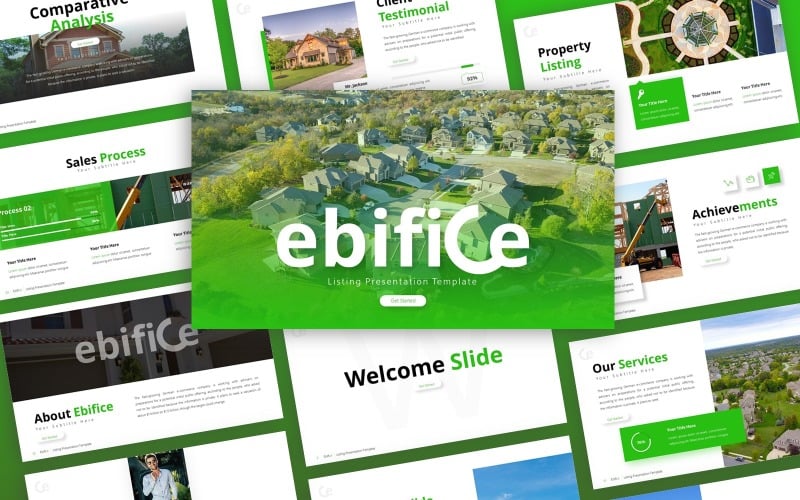 ebifice listing presentation powerpoint template original