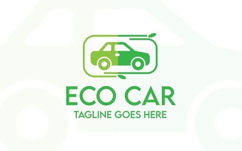 eco car environment friendly car business logo original