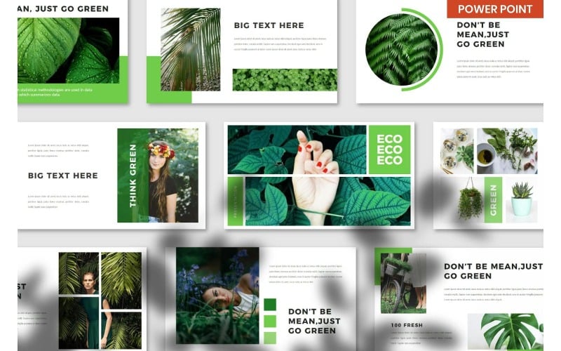 eco multipurpose powerpoint presentation templates original