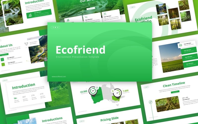 ecofriend environment powerpoint presentation template original