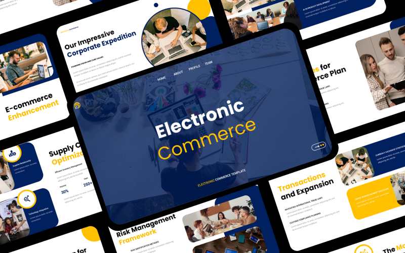 ecommerce business powerpoint presentation original