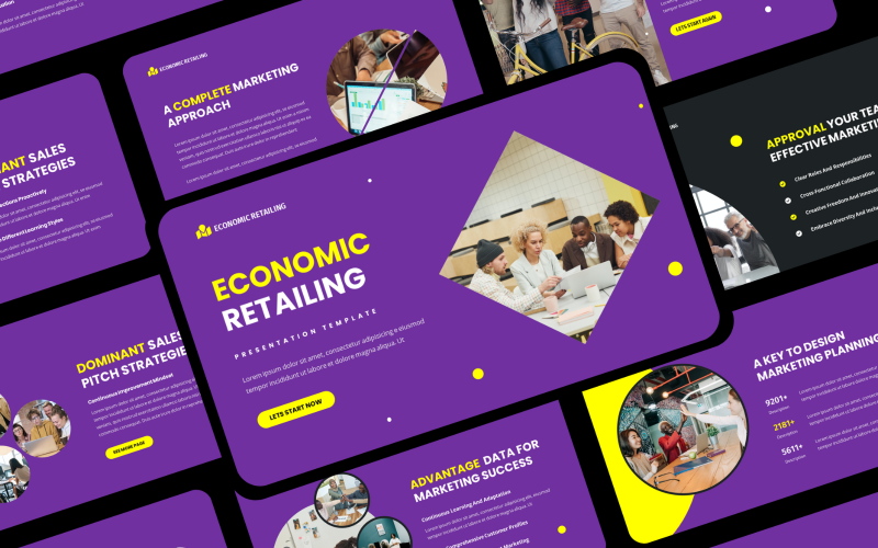 economy marketing powerpoint presentation original