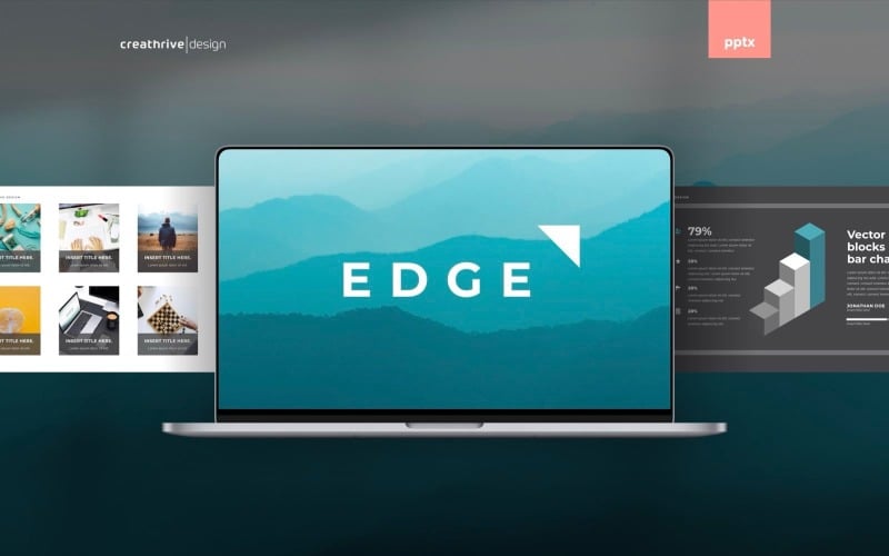 edge powerpoint presentation template original