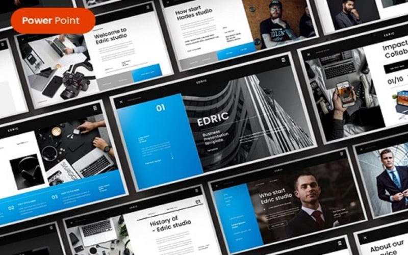 edric business powerpoint template original