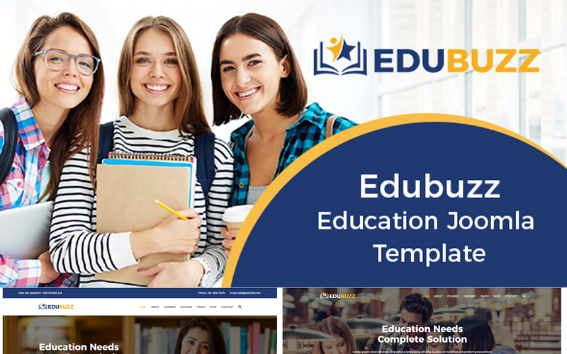edubuzz education online courses joomla template original