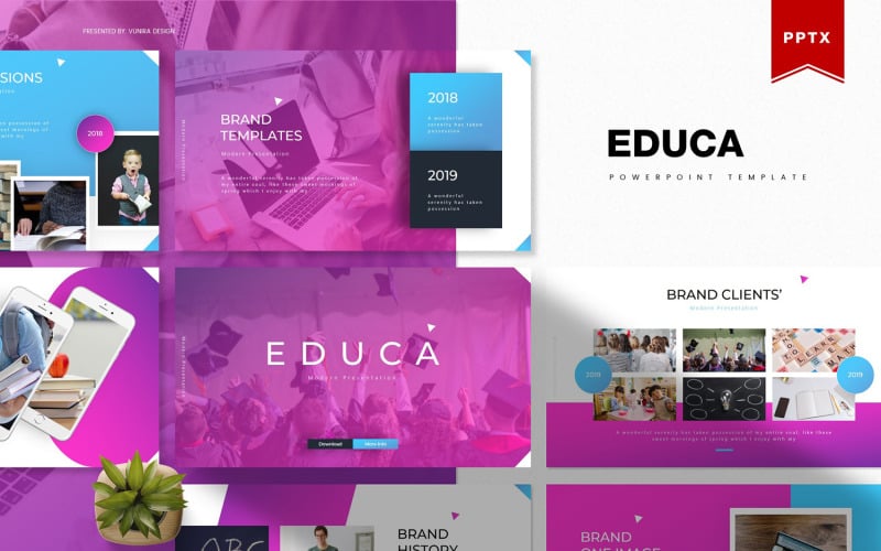 educa powerpoint template original