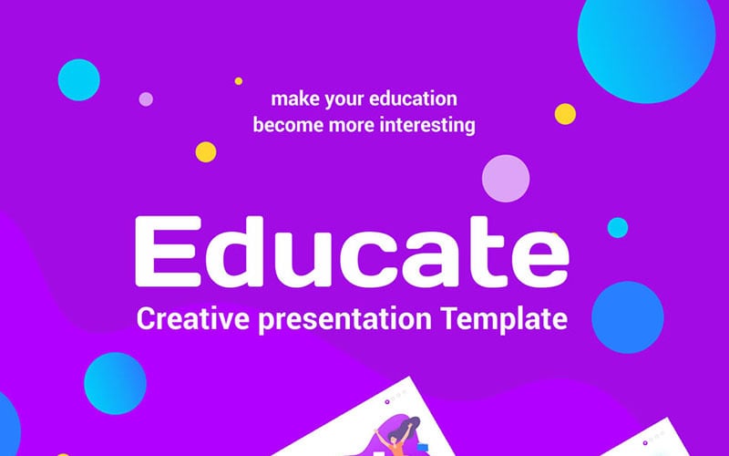 educate education powerpoint template original