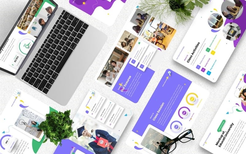 educati university powerpoint template original