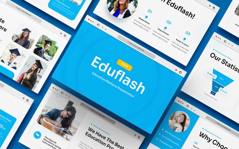education event amp course presentation powerpoint original