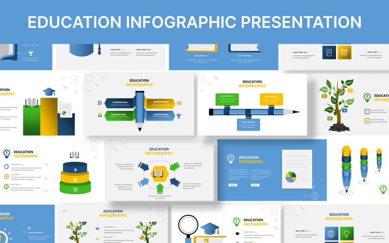 education infographic powerpoint presentation template original