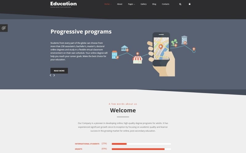 education joomla template original