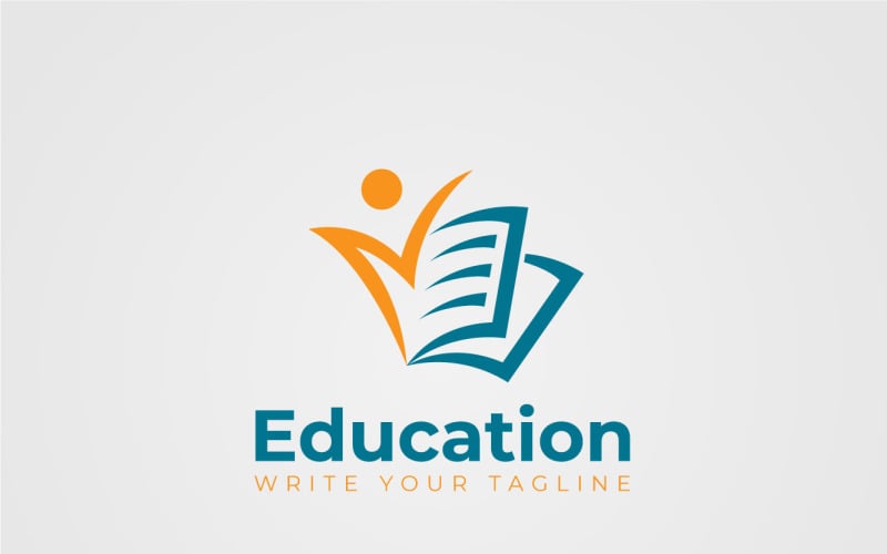 education logo design template vector design original