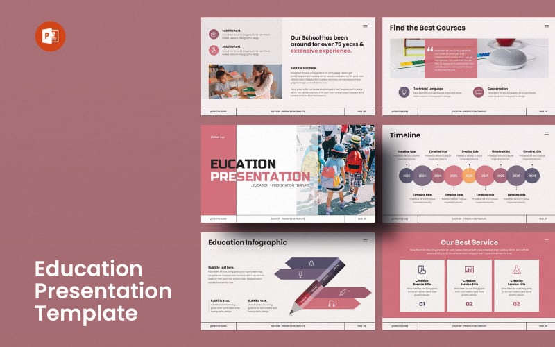 education powerpoint presentation template original