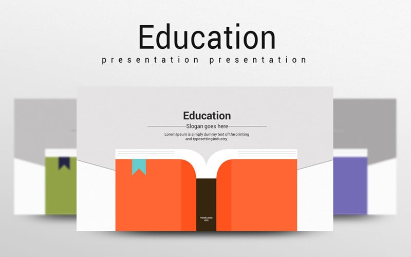education powerpoint template original