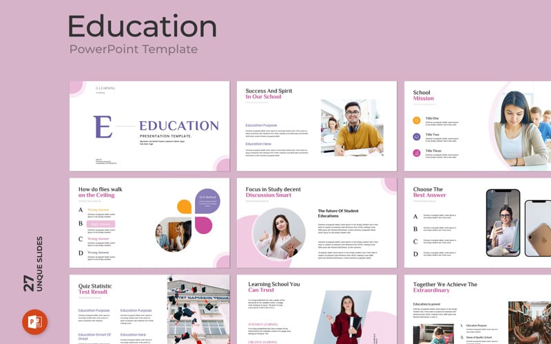 educattion powerponit presentation template original