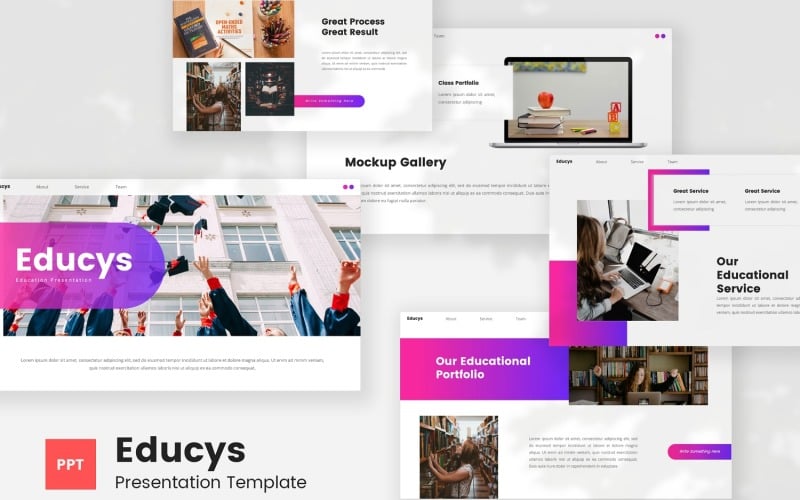 educys education powerpoint template original