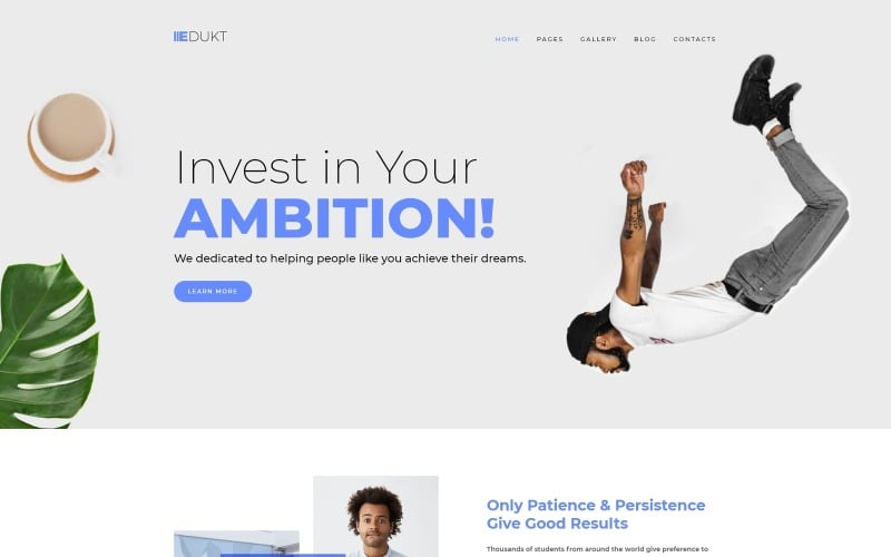 edukt education multipage creative joomla template original