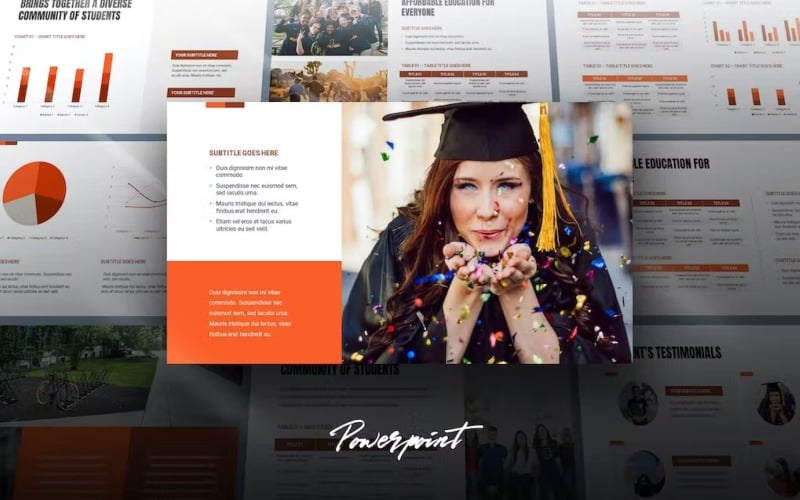 edza education powerpoint template original