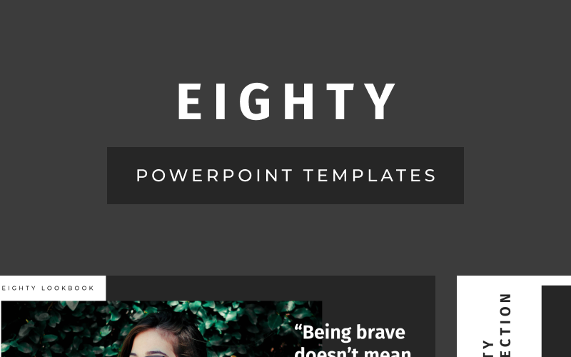 eighty powerpoint template original