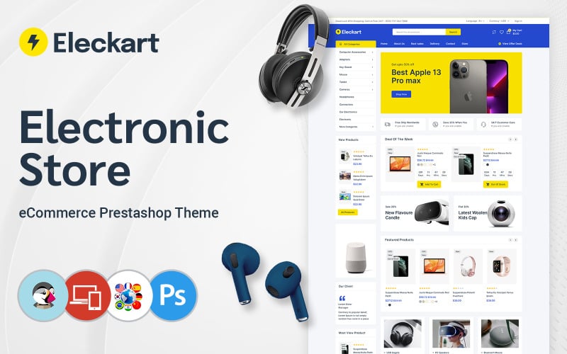 eleckart electronics prestashop theme original