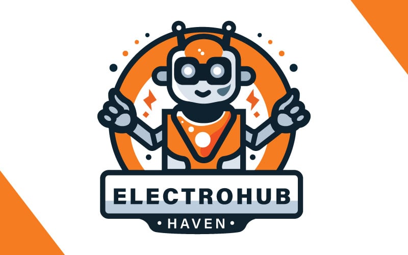 electronic store logo template online store template original