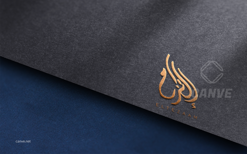 elegant arabic calligraphy logo design eltezaam eltezaam original