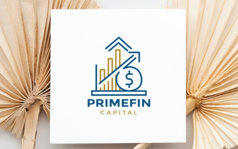 elegant finance logo template for banks investment firms and financial services original