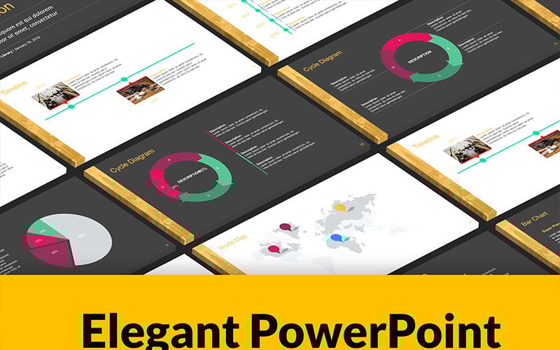 elegant pro powerpoint template original