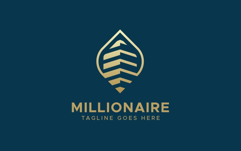 elegant real estate building logo design template original