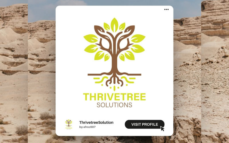 elegant tree logo template perfect for eco friendly amp sustainable brands original