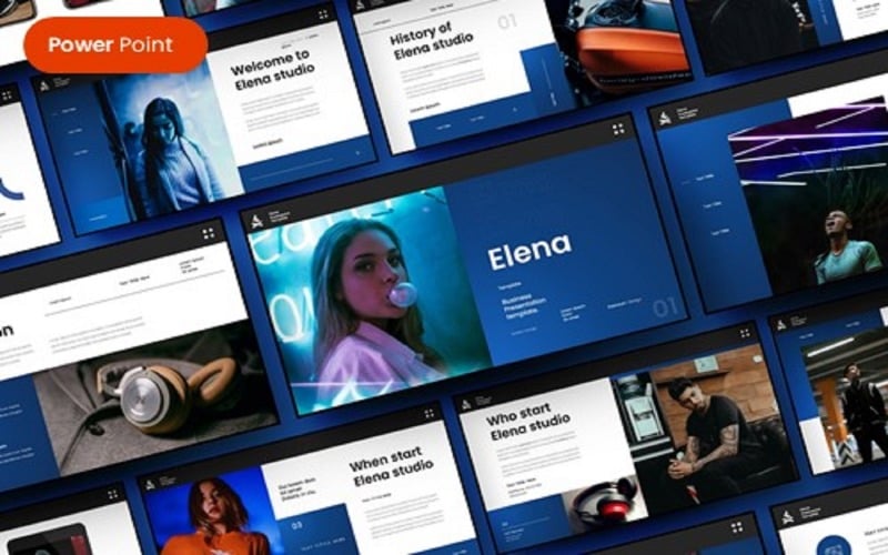 elena business powerpoint template original