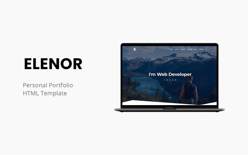 elenor premium personal portfolio template original