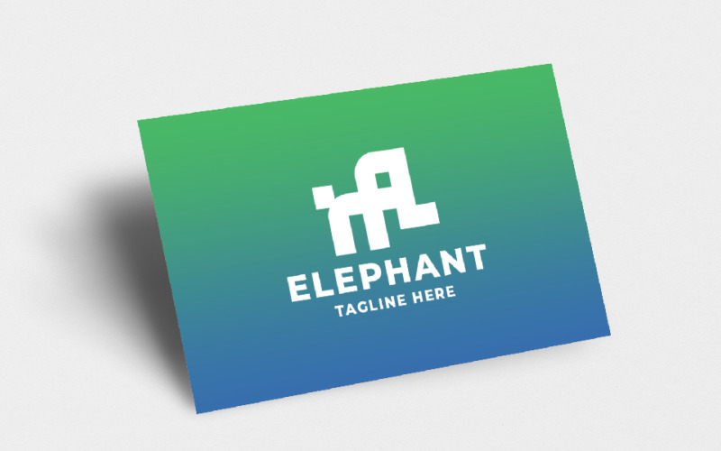 elephant animal pro logo template original