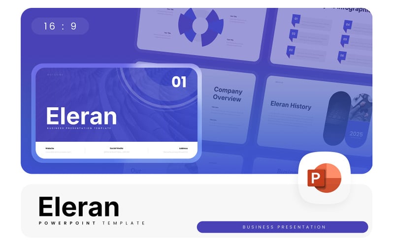 eleran business powerpoint template original