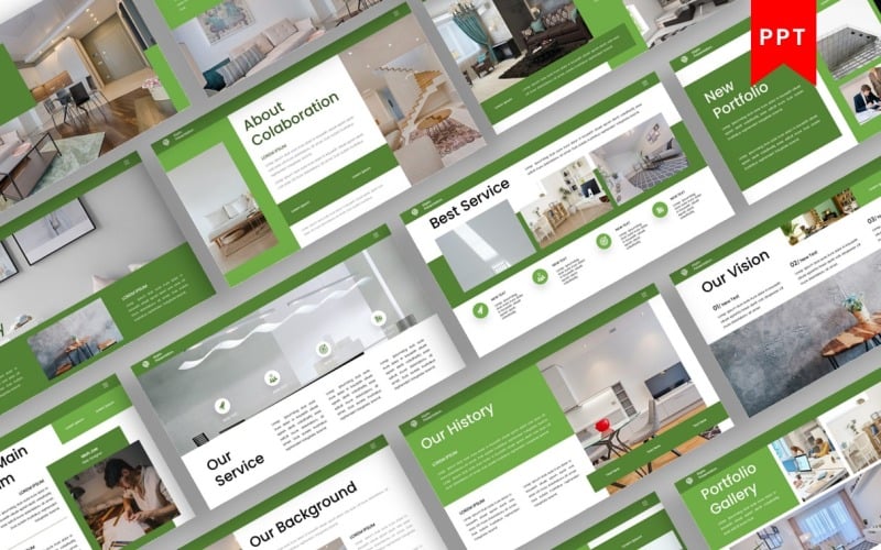 eliptic powerpoint business presentation template original