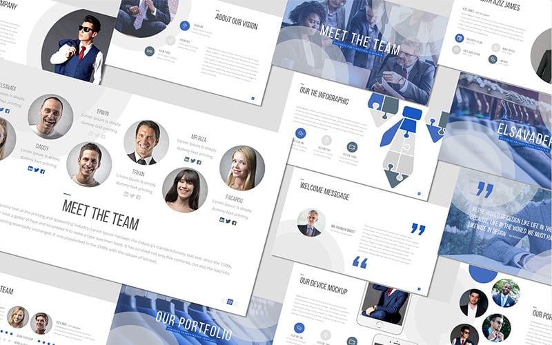 elsavader powerpoint template original
