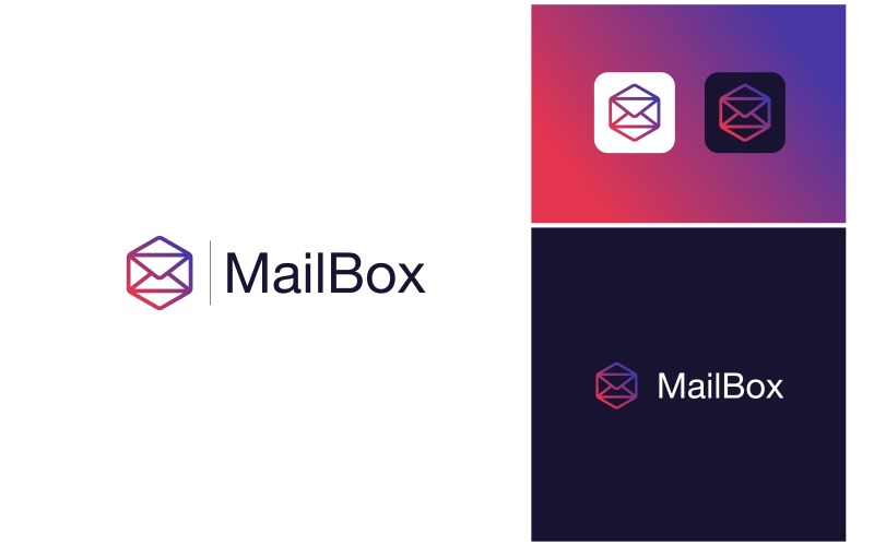 email box mail message inbox logo original