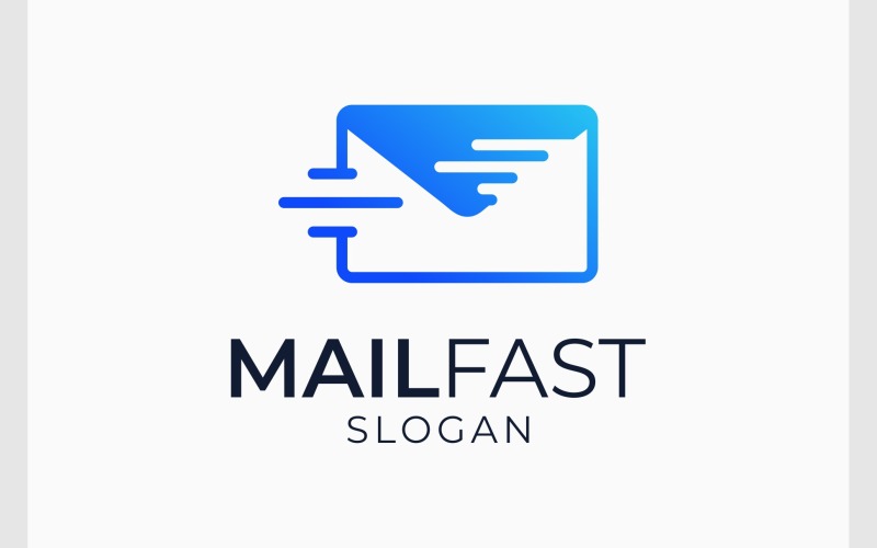 email mail fast movement logo original