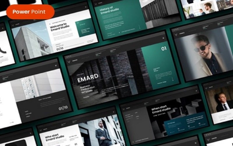 emard busines powerpoint template original