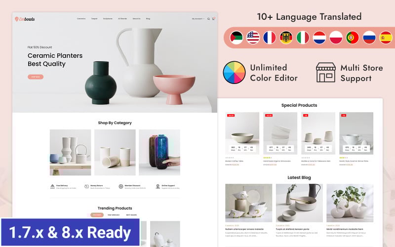 embowls ceramic and pottery store prestashop responsive theme original