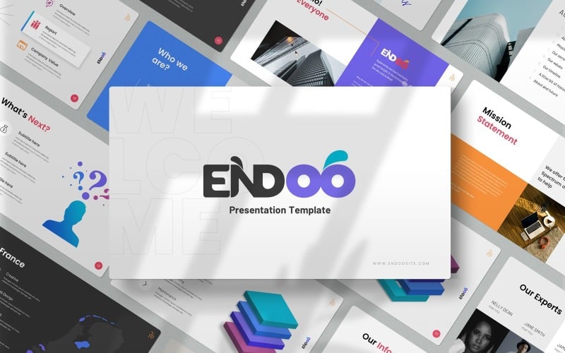 endoo google slides template original