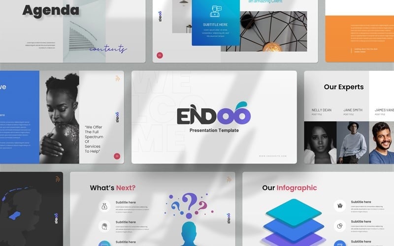 endoo keynote presentation template original