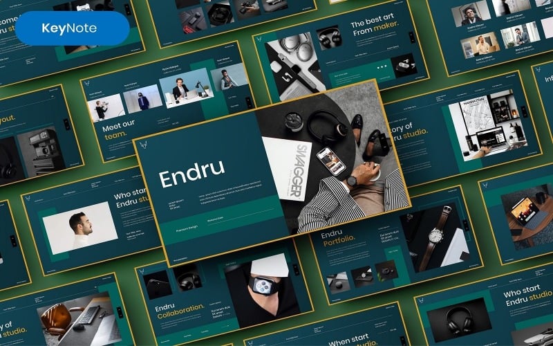 endru business keynote template original